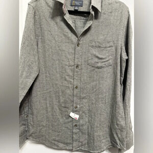 Wallin‎ Bros Gray Men's Button-up Shirt NWT